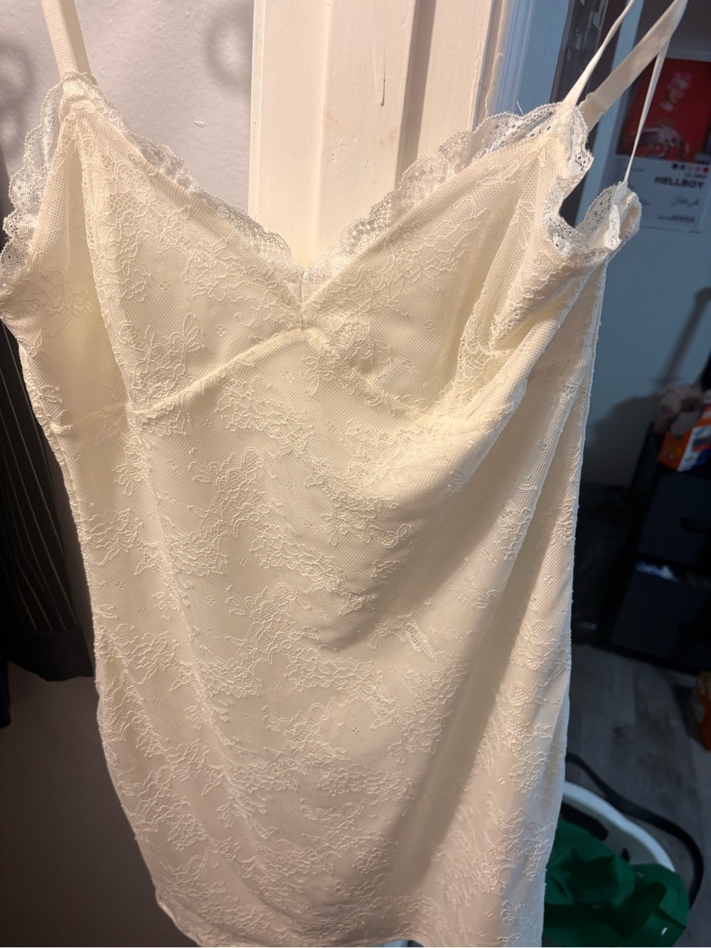 Large white Garage dress